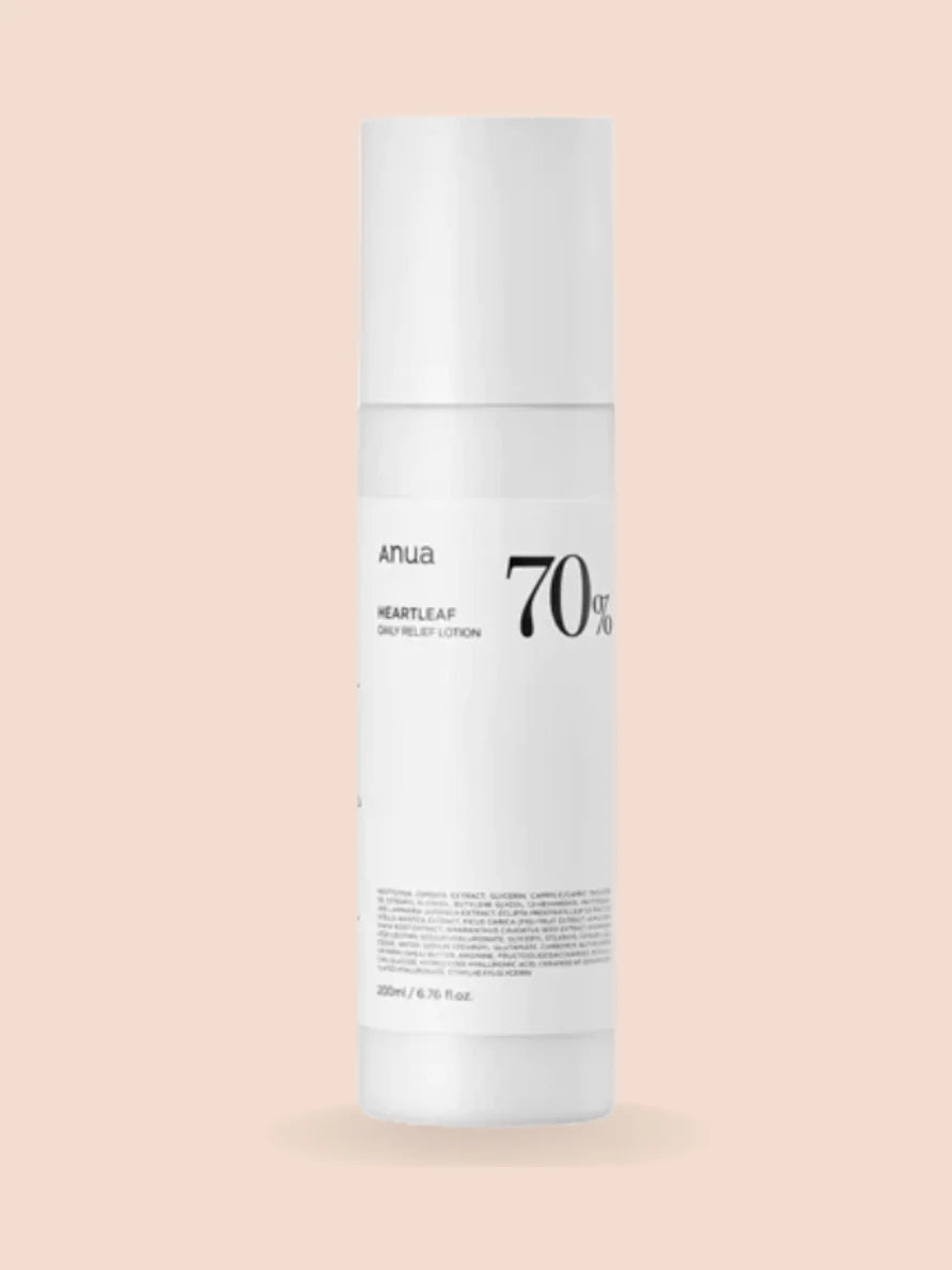 Anua HEARTLEAF 70 DAILY RELIEF LOTION 70% 200mL / 6.76 fl.oz.