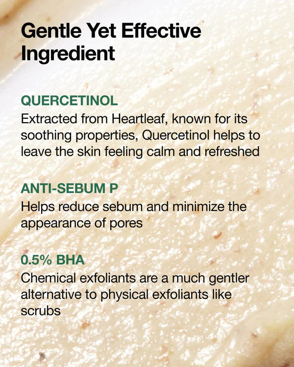 Anua HEARTLEAF QUERCETINOL PORE CLEANSING FOAM 150mL / 5.07 fl.oz.