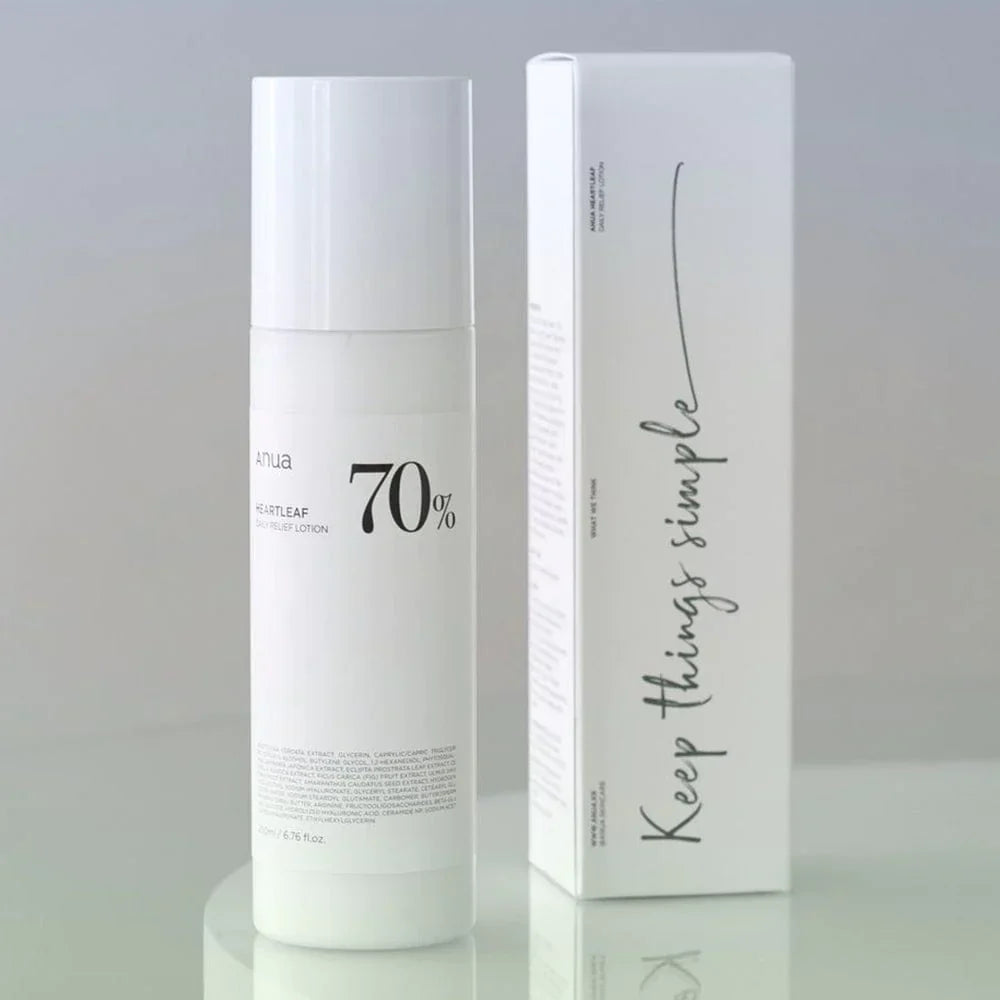 Anua HEARTLEAF 70 DAILY RELIEF LOTION 70% 200mL / 6.76 fl.oz.