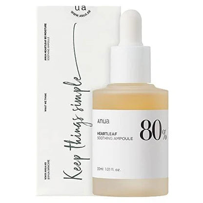 Anua Heartleaf 80 Moisture SOOTHING AMPOULE 80%