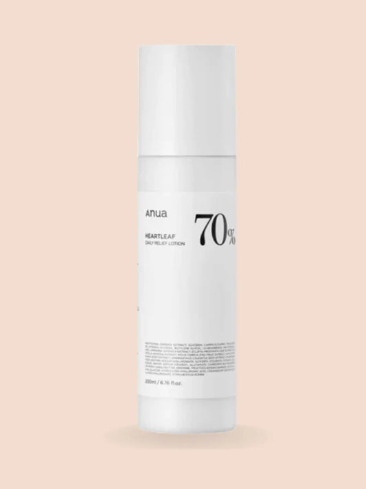 Anua HEARTLEAF 70 DAILY RELIEF LOTION 70% 200mL /  6.76 fl.oz.